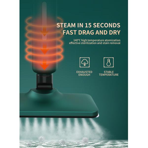 Household 1200W Multifunctional Steam Mop 500ml Handheld