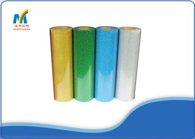 DIY Glitter Vinyl Heat Transfer Paper Rolls , Custom T Shirt Transfer Paper