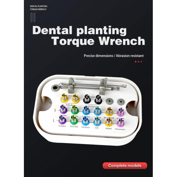 MINNO Dental Implant Screwdriver Set 10-70NCM Torque Wrench Repair Tools