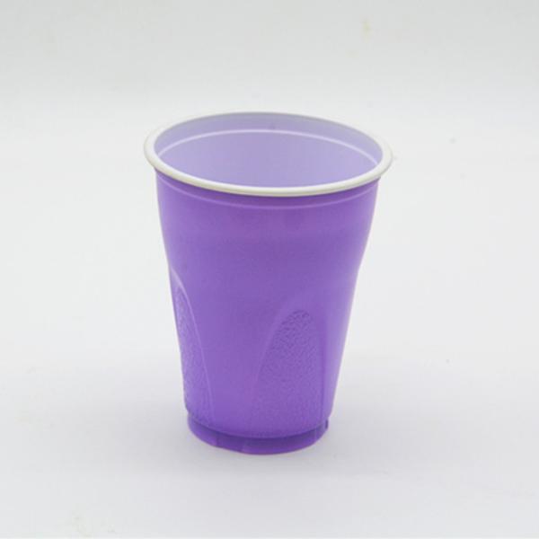 9OZ 270ml PP PS Disposable Party Cups Purple Beer Pong Cup Plastic Wine