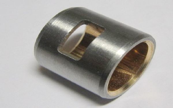 Tin Coated Du Bushing Steel Backed Sleeve Bearing With Liner Material 0.7 Min Thick