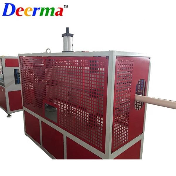 80kw / 60kw Plastic Extrusion Machine 20mm - 110mm Plastic Profile Extrusion Line