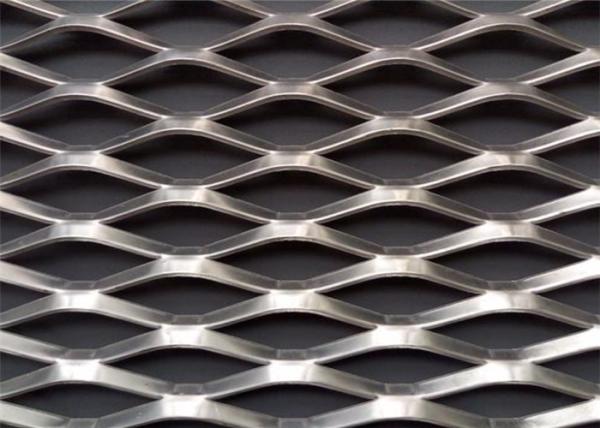 Expanded Decorative Aluminum Mesh Colorful Woven Netting For Outer Wall Hanging