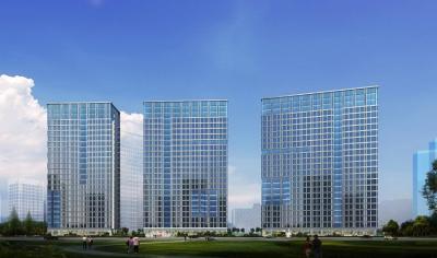 Invisible Curtain Wall Design For Commercial / Residential / Industrial Project
