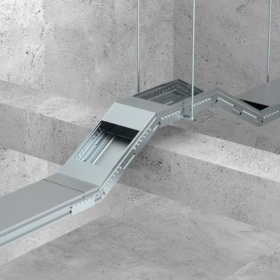 Resistência à corrosão Tray de cabo de prata extrudido com customização de comprimento flexível