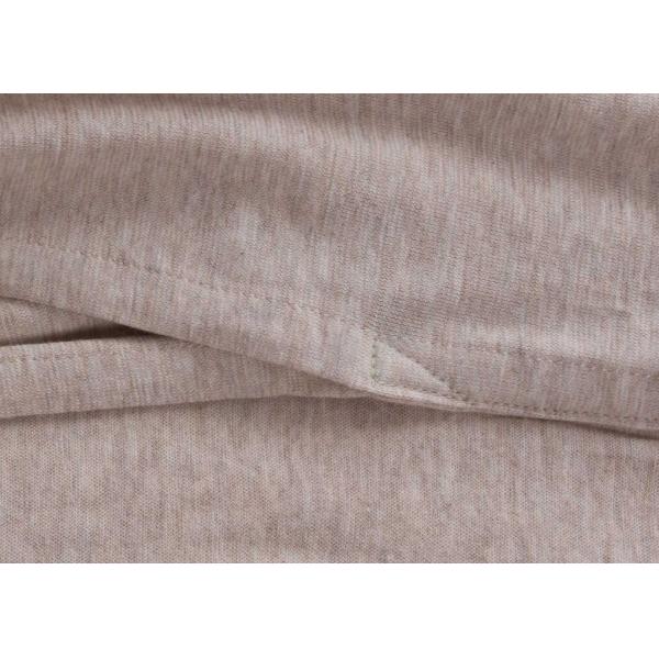 Jersey Oatmeal Modern Bedding Sets Comfortable With Single / Double Sleeping Bags