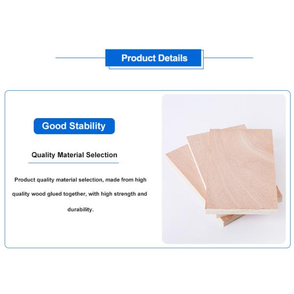 White faced plywood 16mm melamine laminated plywood