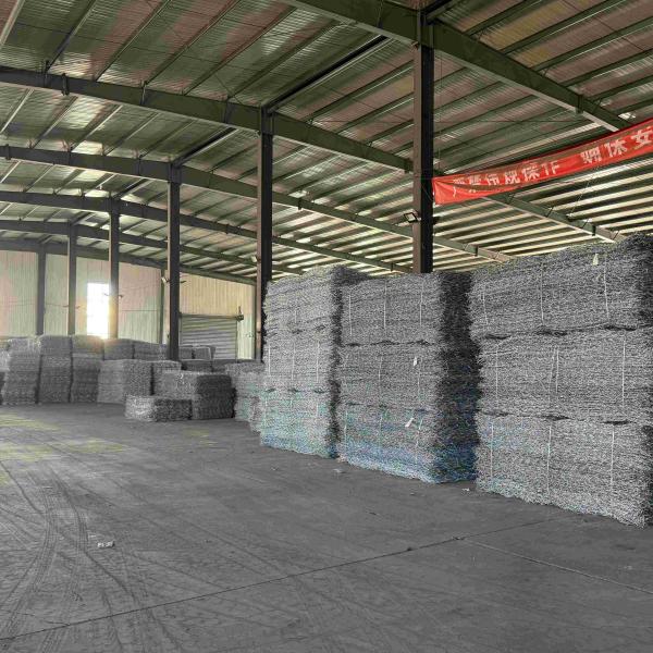 Gabión Cestas colchón río 3mm Control de la erosión de estabilización de alambre de trabajo pesado zinc recubierto