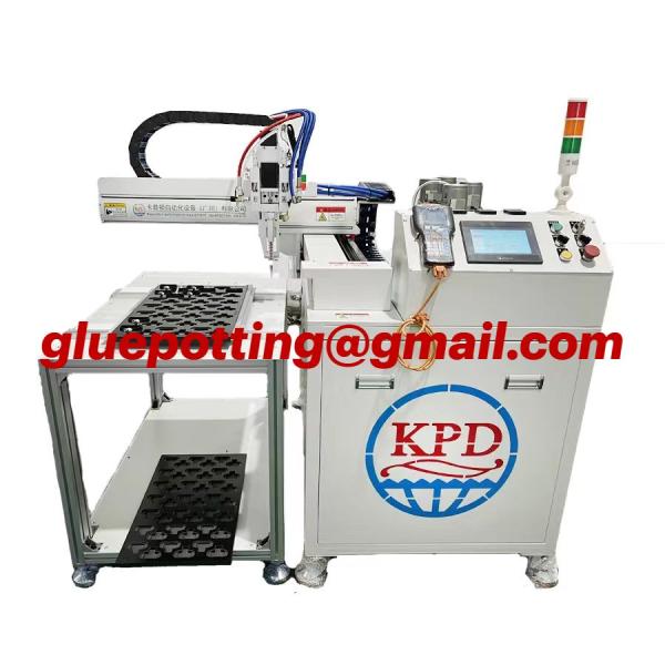 Automatic Epoxy Resin Filling Machine and Resin Mixing Machine Work in tandem to Provide Efficient Resin Filling and Mixing