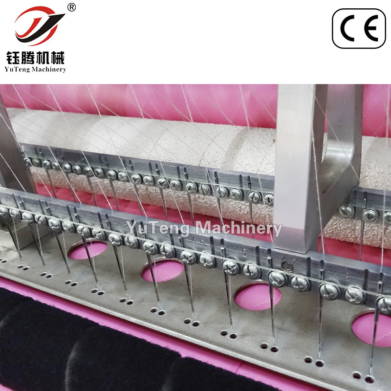 Компьютеризированный замок сшивать много иглы Quilting Machine сшивать длина 2-12 мм регулируемый