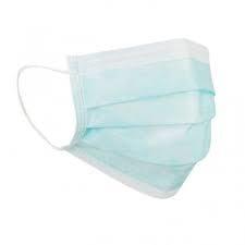 Moisture Proof Outdoor Earloop Face Mask Disposable Very Low Resistance To Breathing