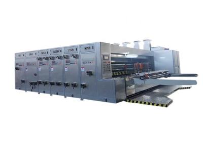 Máquina de impressão automática 80pcs/min de Flexo do alimentador da borda de ataque
