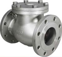 Válvula de retenção de flange oscilante de cerâmica operada manualmente PN10 de aço carbono de 4 polegadas