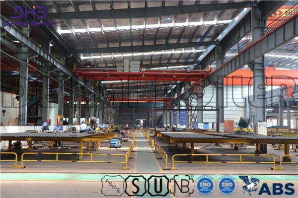 Water Tube Boiler Membrane Panel Wall Capacity 100MW Or 150t / H ASME Certificate