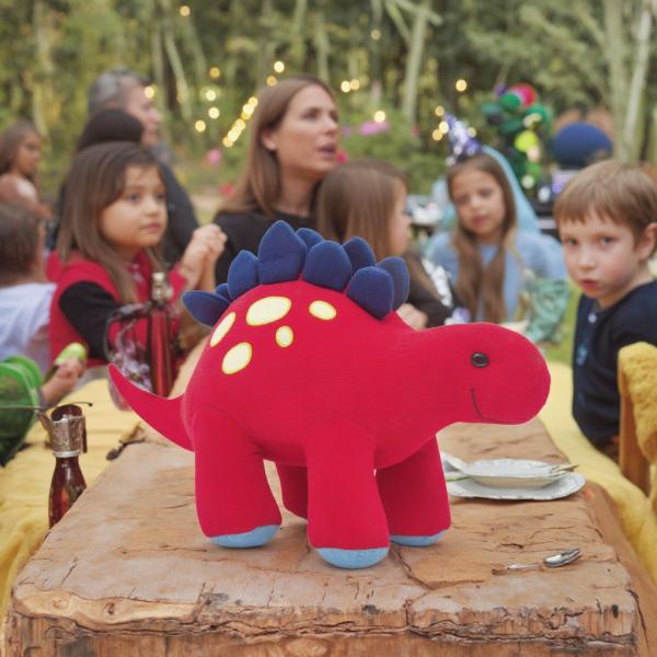 Long Stegosaurus Dinosaur Plush Toy Unisex Stress Relief Stuffed Animals Birthday Gifts Boys Girls Parties