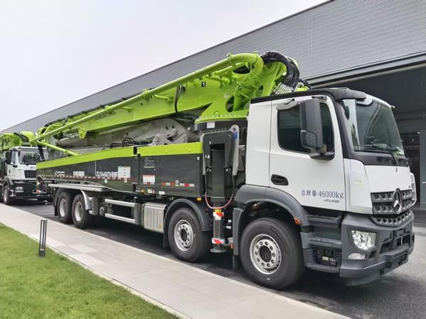 New 2025 Zoomlion 62meter Concrete Boom Pump Truck with Sitrak Chassis 11.3Mpa High-Efficiency Energy Saving