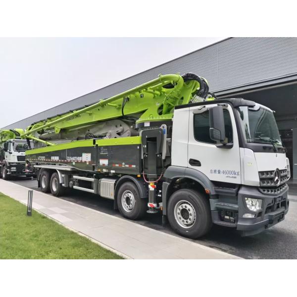 New 2025 Zoomlion 62meter Concrete Boom Pump Truck with Sitrak Chassis 11.3Mpa High-Efficiency Energy Saving