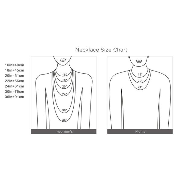 925 Серебряный 14K Покрытый Ожерелье 18 