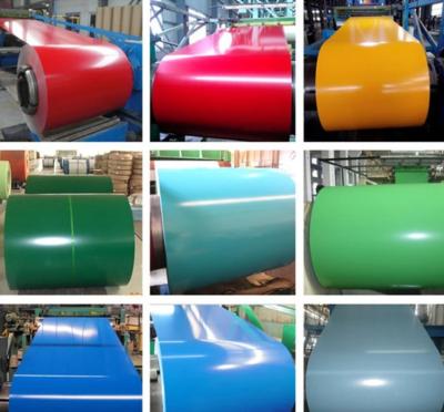 A cor revestiu a tira de aço laminada galvanizada Prepainted PPGI DX51D SGCC