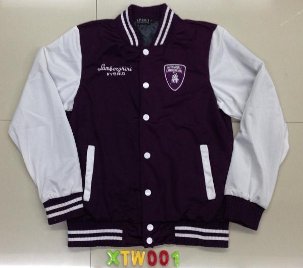 XTW001 Men's knitting baseball jackets coats swearshirt stock