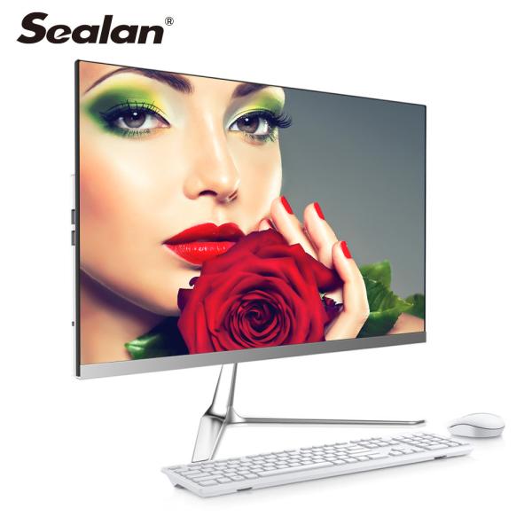 I3 3120 WIFI 2.4GHz 23.8 Inch All In One PC for Home Using