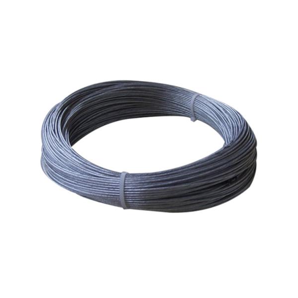 Cable de acero galvanizado con alma de fibra para soluciones de manipulación de materiales suaves y resistentes