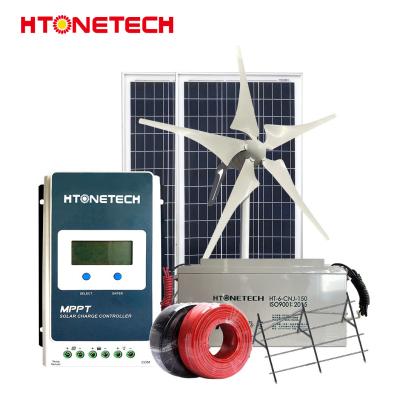Sistemas de energia solar eólica fotovoltaica portáteis Mono 150W 160W Painel solar
