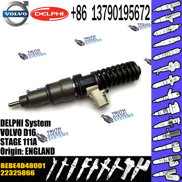 New Diesel Fuel Injector 22325866 BEBE4D48001 PENTA MD11 22325866 for VOL 22340648 3801144