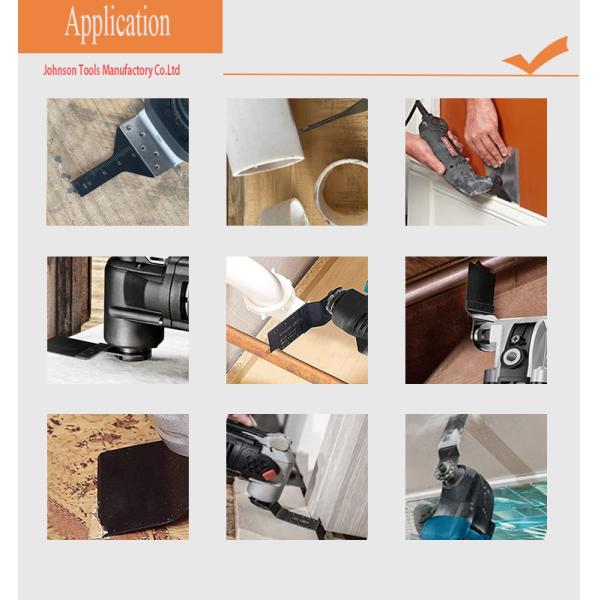 Длинная древесина металла лезвия пилы быстрого выпуска 10mm осциллируя для Jambs двери