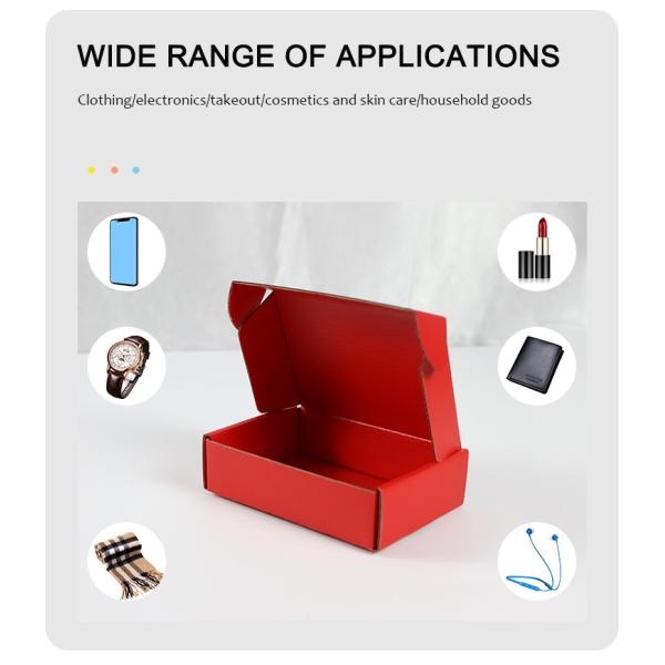 Красная воздушная коробка из высококачественного материала