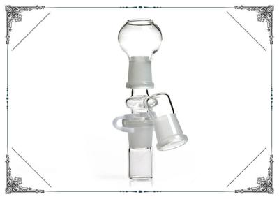Smoking Reclaim Ash Catcher Male 45 degree Joint 14mm / 18mm For Glass Bong