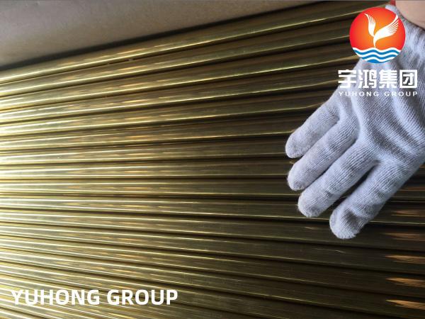 銅合金シームレスチューブ ASTM B111 C68700 C70600 C44300 C1200 換熱器 コンデンサ空気冷却器 暖房システム