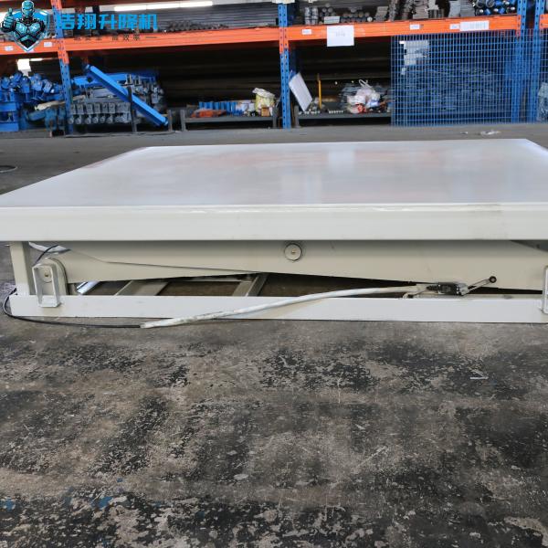 Customized 1000kg Vertical Stationary Scissor Lift Fixed Underground Hydraulic Lifting Platform