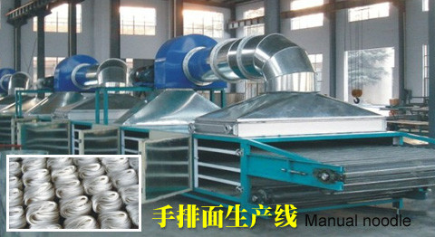 Electric Automatic Instant Noodle Processing Line Machinery Equipment