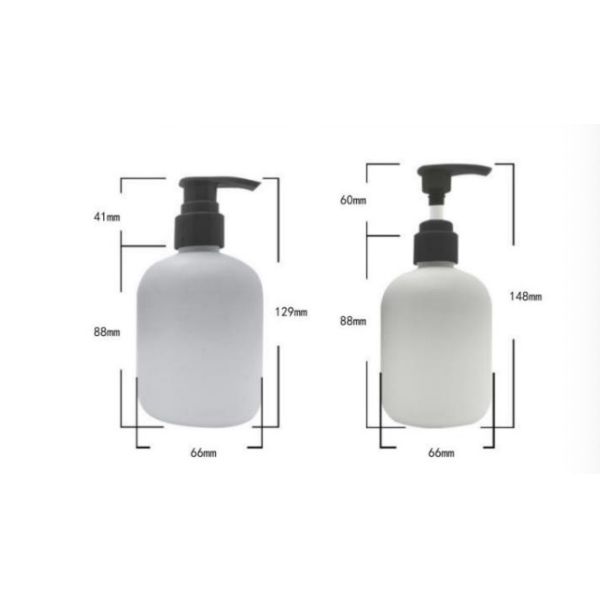 Customized Plastic Bottles 250ml PE Bottle With Pump