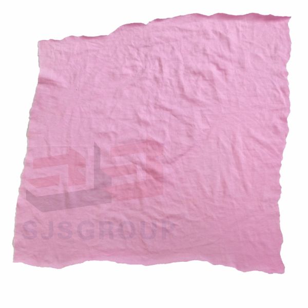 Light Color Mixed T Shirt Rags Cotton Cloth Cutting Clips Industrial Cleaning Wiping Rags