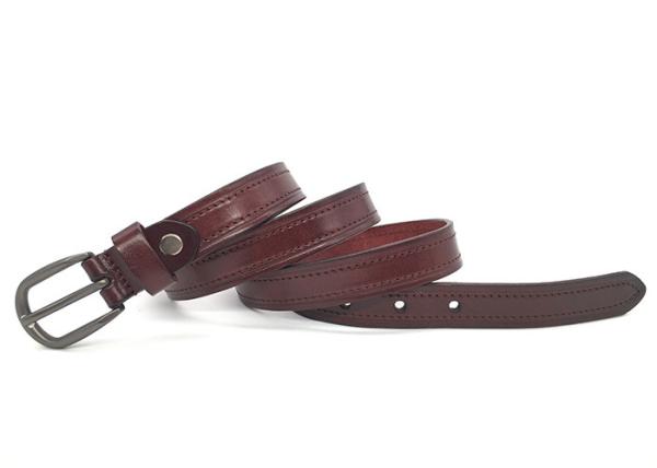 Adjustable Brown 2.3CM Women's Fashion Leather Belts