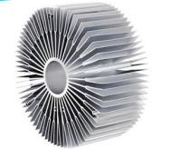 Argenté/a anodisé le profil en aluminium industriel, radiateur fait sur commande d'aluminium d'unité centrale de traitement de précision