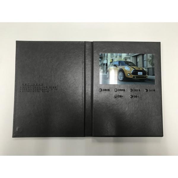 Libro de vídeo digital HD económico con sello de logotipo 128MB tamaño A4