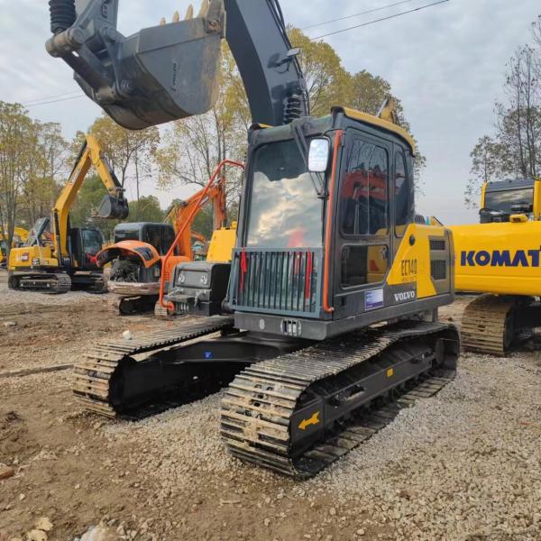 Hydraulic Used Excavator Original VOLVO EC140 Diggers 14 Ton