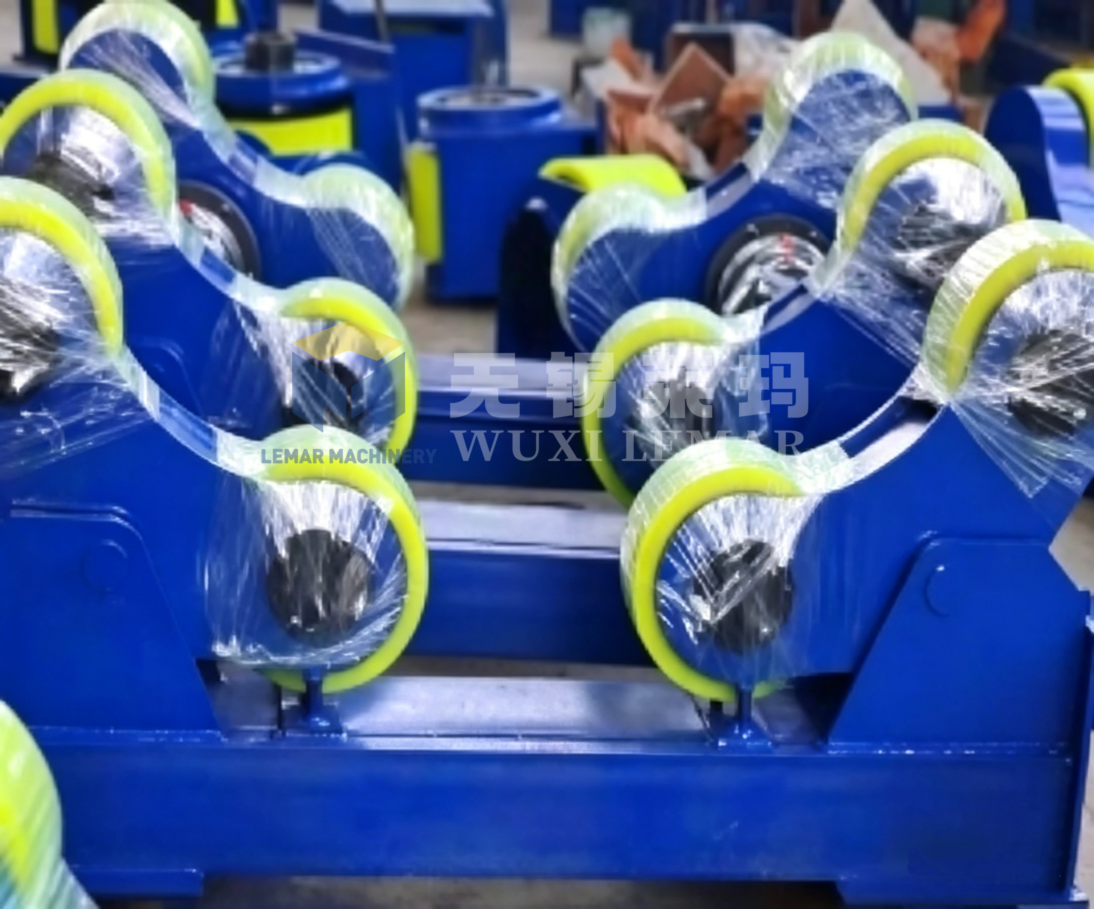 20 Ton Self-Aligning Welding Rotator for Pressure Vessel & Tank Circumferential Welding