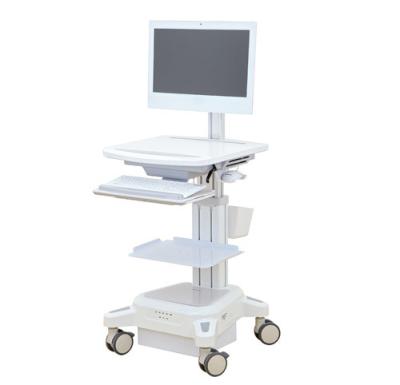 Modelação por injeção plástica do ABS móvel da altura 80-115cm do trole da estação de trabalho do computador