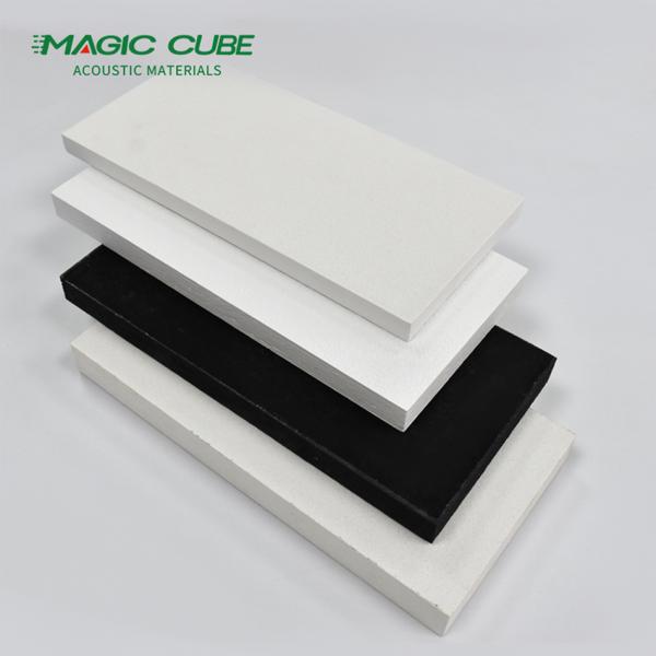 MDF 27mm Fiberglass Drop Ceiling Tiles Noise Reduction For Hotel Kitchen
