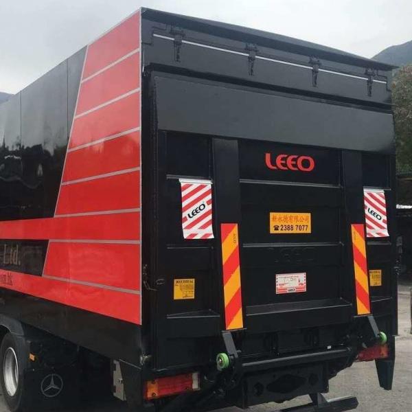 Logistics Transport 2 Ton Tail Lift For Truck  Howo Steel Plate