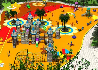 Public Park Project Child Toy Big Slide Equipment Kids Outdoor Playground Equipment