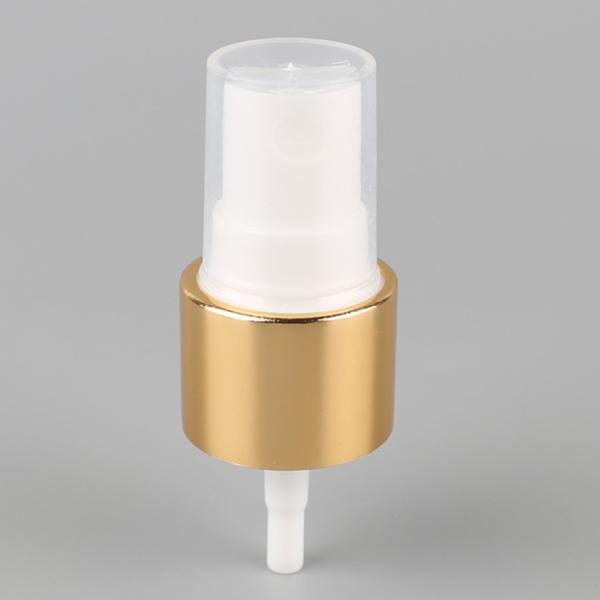 Aluminum 24MM Fine Mist Pump Sprayer For Plastic Bottle