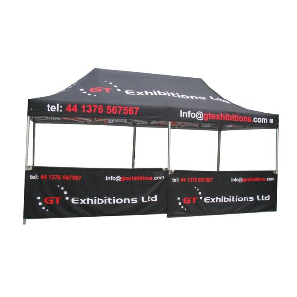 3x6 Gazebo Folding Tent Aluminium / Steel Frame Exhibition Printed Marquee