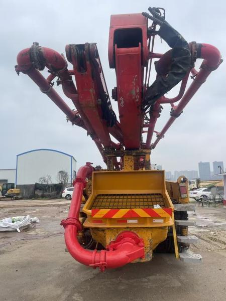 2012 Year Sany 37M Truck Mounted Second Hand Concrete Pump Truck With Benz Chassis for Heavy Duty Work