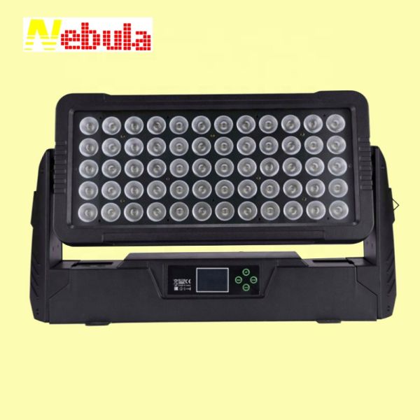 Outdoor 60x10W LED IP65 RGBW Wall Wash Washer Stage Flood Architecture Building City Color Light