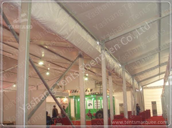 Outdoor Exhibition 20X30 Tent Rental Clear Span Marquee Fabric Covered Structures